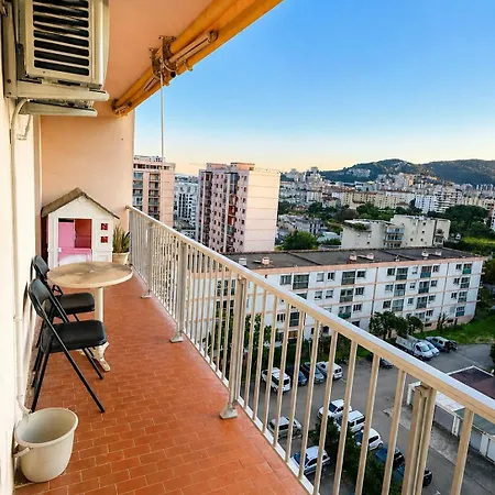 T3 Lumineux Avec Balcon Et Parking Proche Plages Et Du Centre-ville Apartment Ajaccio (Corsica)